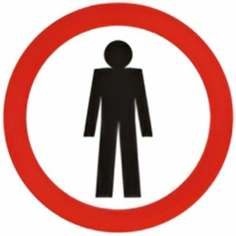 Zakaz ruchu pieszych